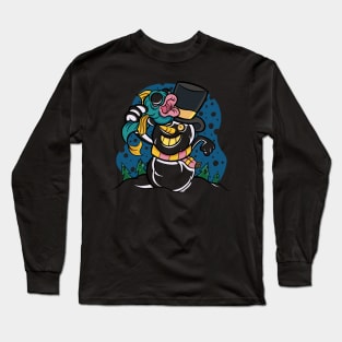 Snowman Long Sleeve T-Shirt